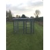 Waterproof Chicken run 8ft x 12ft Chicken Fox Proof Cat Pen Painted Blue